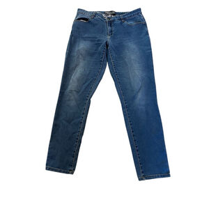 REITMANS Petites Denim Jean Women’s 31 Stretch Cropped Mid Rise Pant